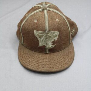 BC Lions Hat - Oriignal Logo on Brown by New Era - Fitted 7 1/2